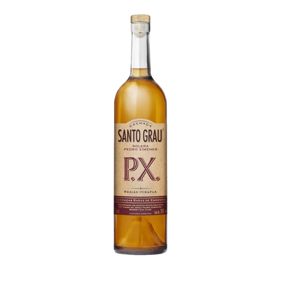 Cachaça Santo Grau Solera Cinco Botas Pedro Ximenes – 750ml